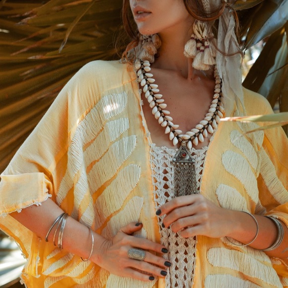 Oceano kaftan tunic maxi dress plus size - Picture 7 of 8